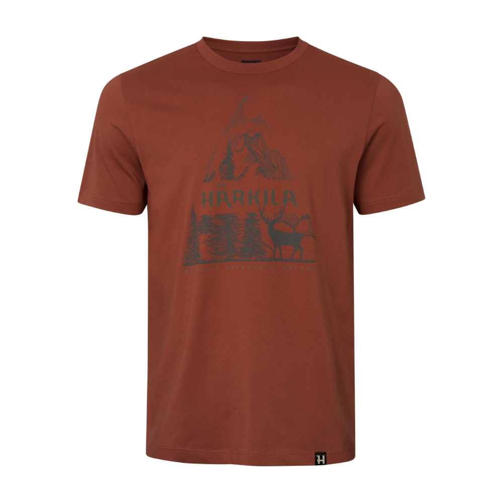 T-Shirt H�rkila Nature S/S - Autumn Orange