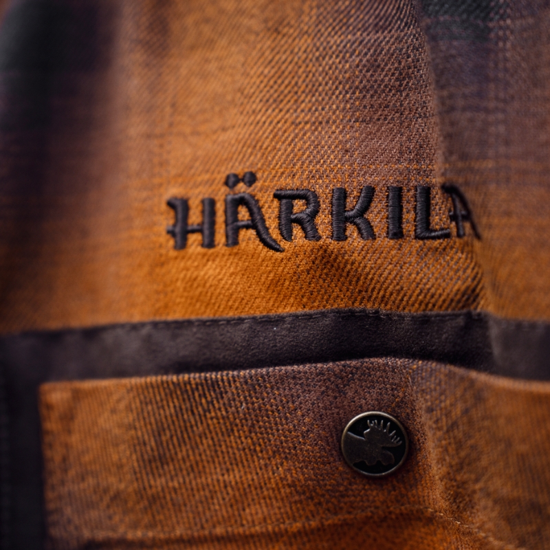 Chemise Manches Longues Härkila Folke - Maple Check