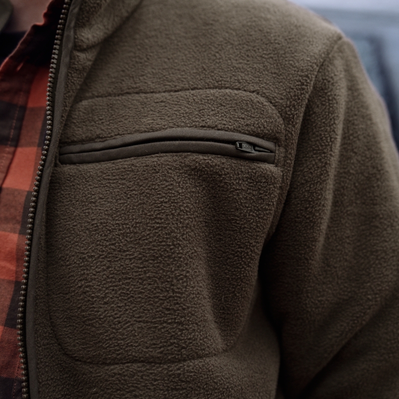 Veste Polaire Torsby Dark Brown Härkila