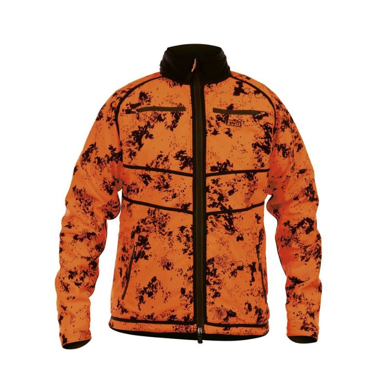 Veste Softshell Réversible Hart Tulsa-S - Orange Blaze/Vert