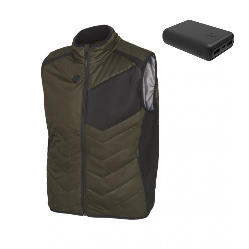 Zone de double contrôle séparé les hommes' s gilet chauffant avec 4400mAh  Batterie - Chine Gilet de chasse chauffante de batterie et l'hiver hommes gilet  chauffant prix