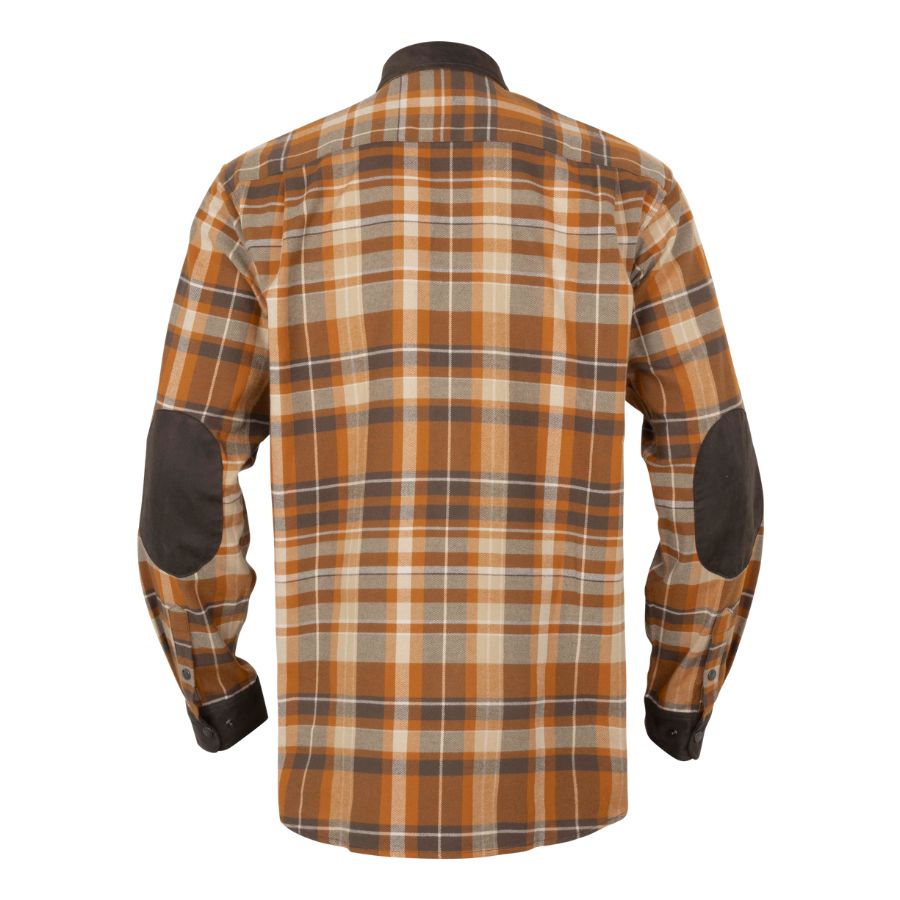 Chemise Harkila Pajala Cornstalk Check Orange