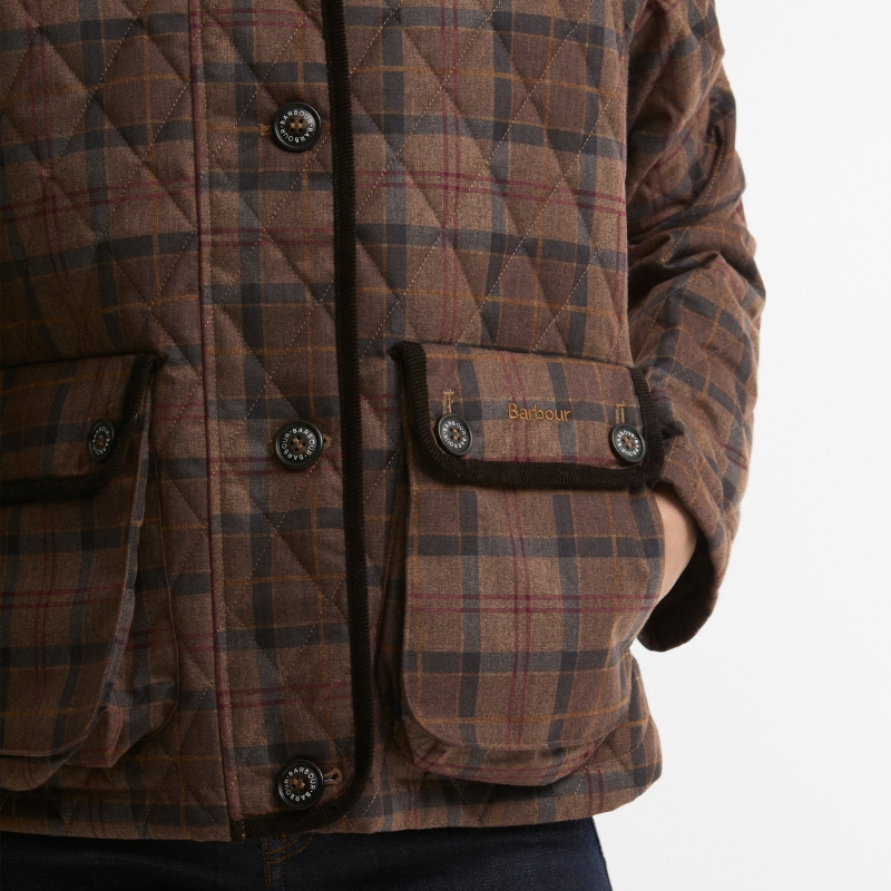 Veste Matelassée Louden Barbour - Muted Tartan