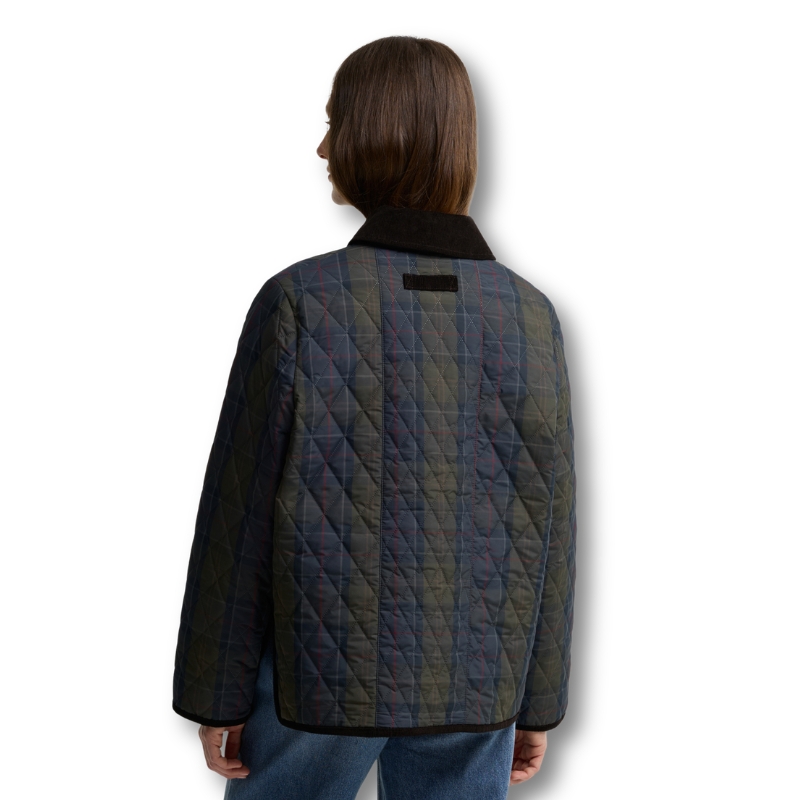Veste Matelassée Ainsdale Checked Barbour - Shadow Classic