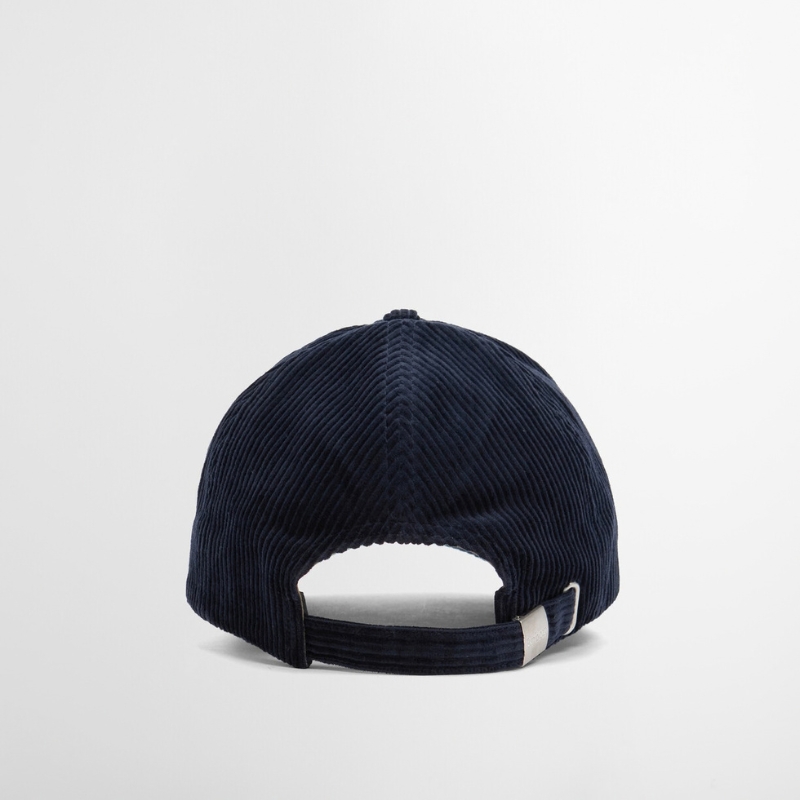 Casquette Preston Cord Cap Barbour – Navy