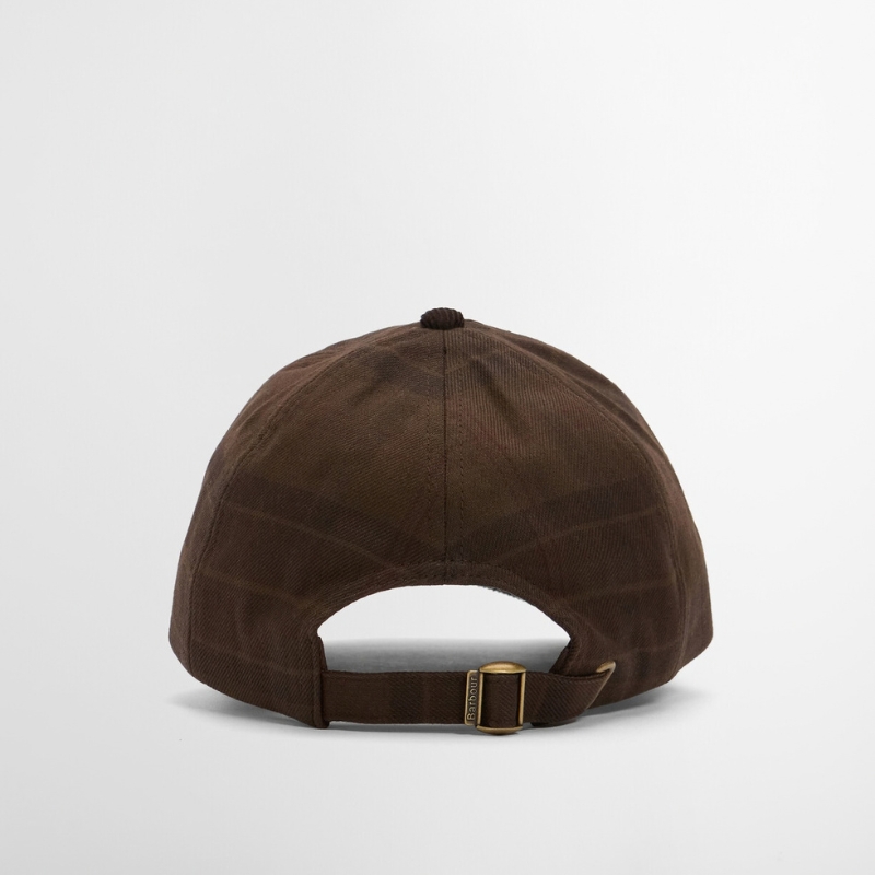 Casquette Macklow Cap Barbour – Muted Tartan