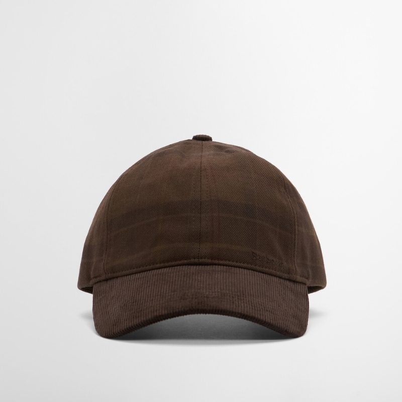 Casquette Macklow Cap Barbour – Muted Tartan