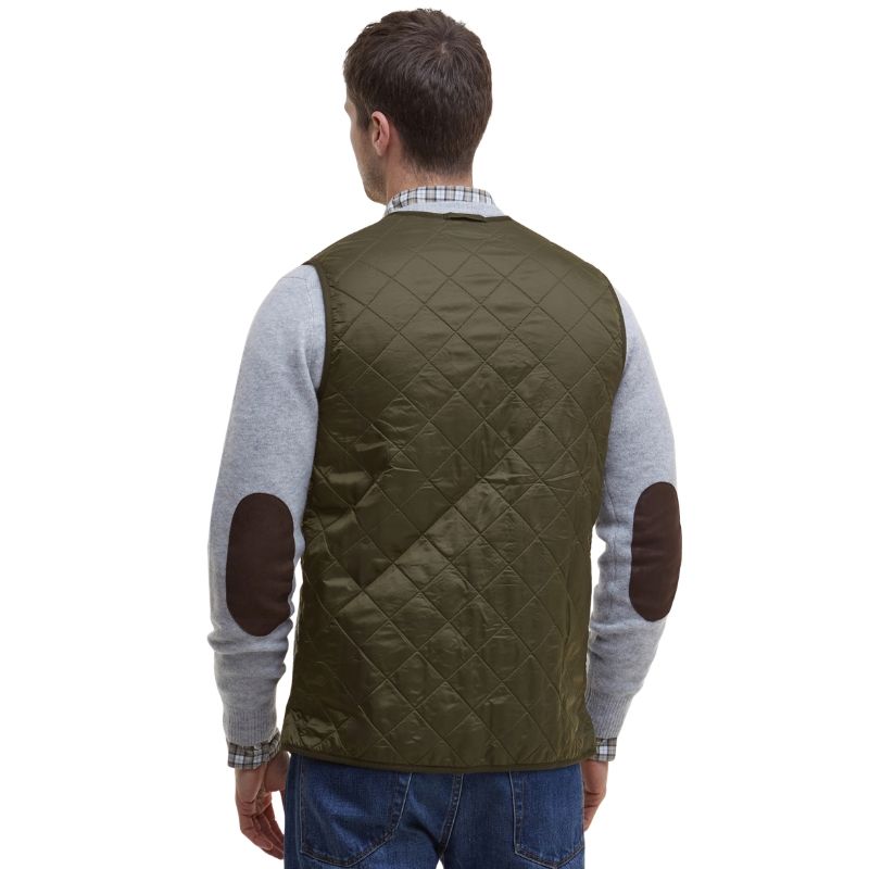 Barbour Polarquilt Waistcoat / Zip-In Liner – Olive