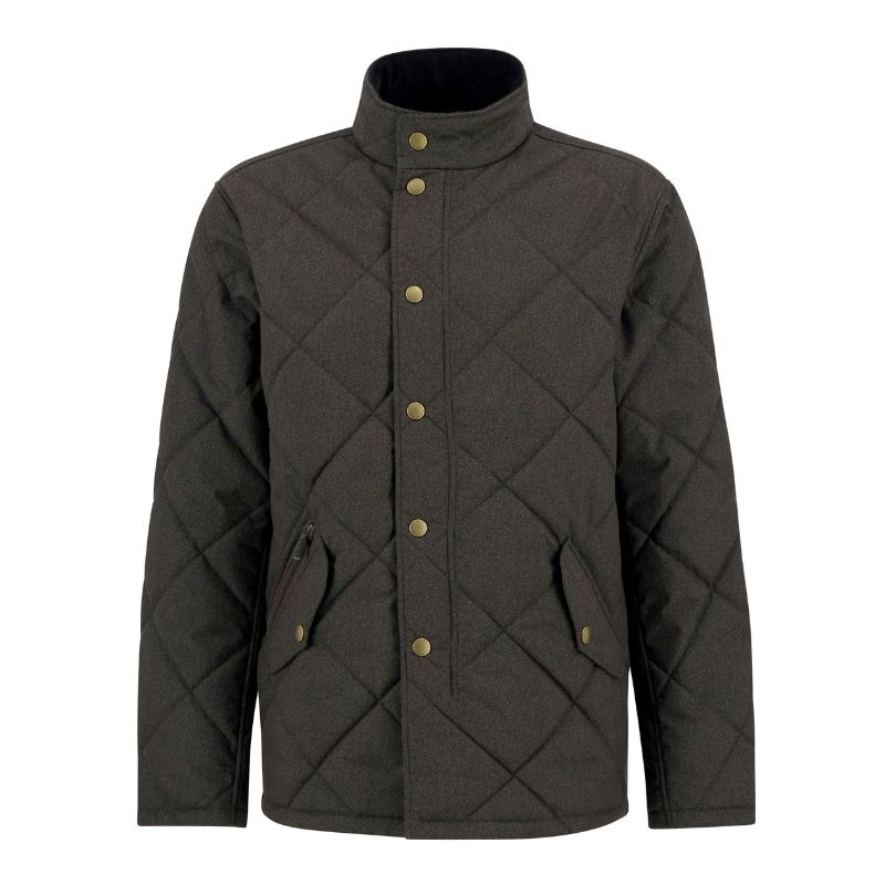 Veste Winter Shoveler Quilted Jacket Barbour – Dark Olive