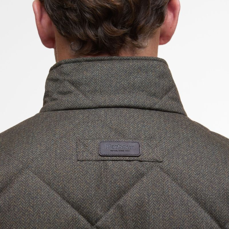 Veste Winter Shoveler Quilted Jacket Barbour – Dark Olive