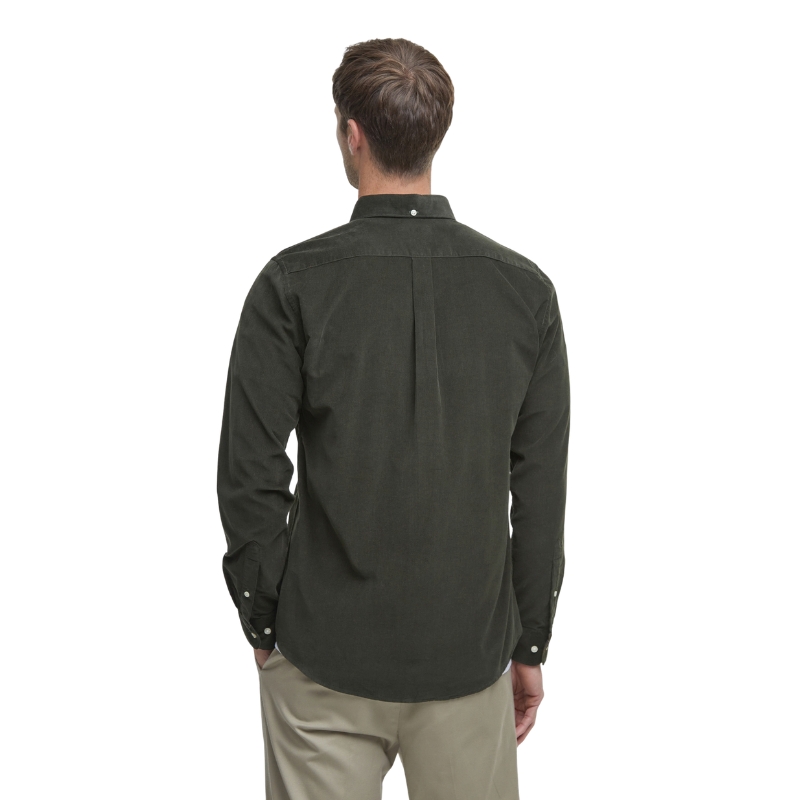 Chemise Barbour Ramsey Tailored Cord Shirt Forest