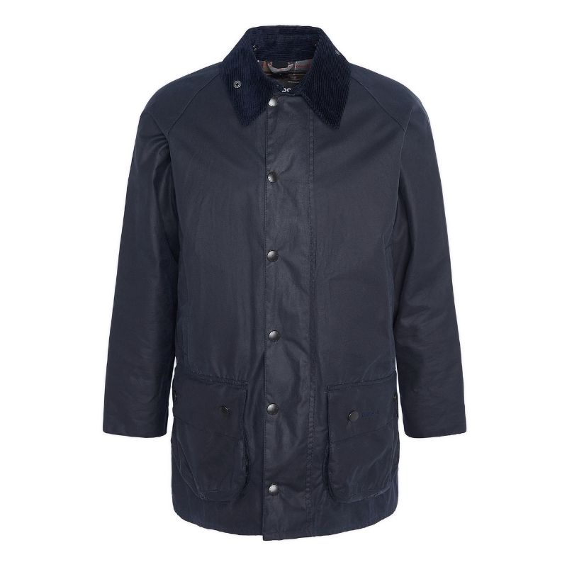 Veste Homme Barbour Beaufort Wax Jacket Coton Ciré Navy