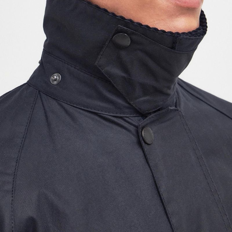 Veste Homme Barbour Beaufort Wax Jacket Coton Ciré Navy