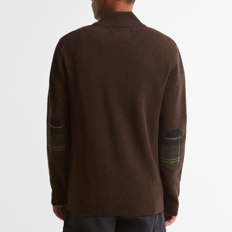 Pull Holden Half Zip Knitted Jumper Barbour – Dark Oak
