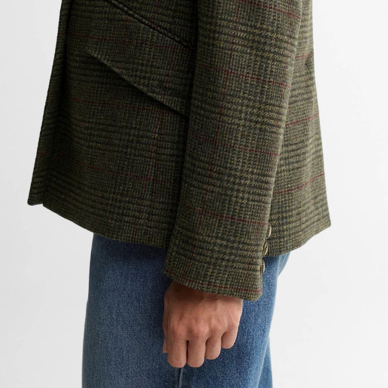 Veste Barbour Browning Tailored Blazer Tweed Pure Laine