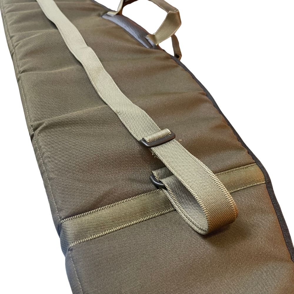 Housse Carabine & Fusil Rembourrée Chasse Addict Vert Kaki 128 cm