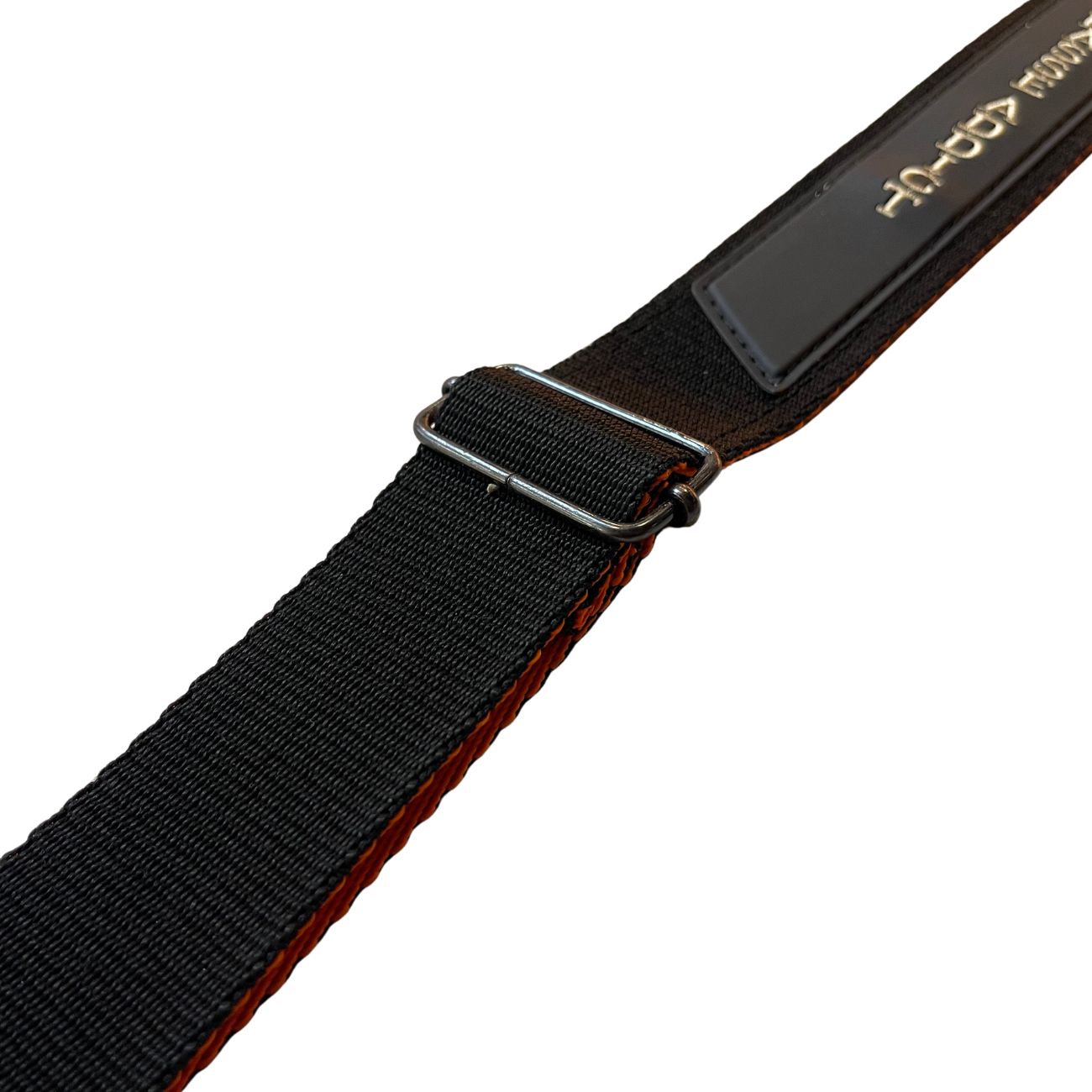 Bretelle Carabine Chasse Addict Noire Liseré Orange