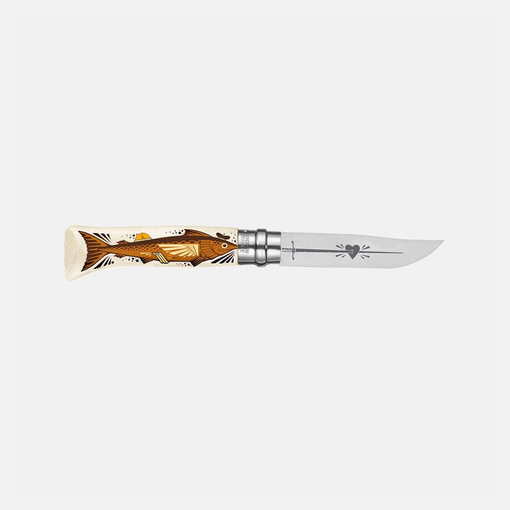 Couteau Opinel N°08 Jeremy Fish Swordfisherman