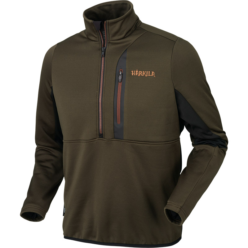 Veste Polaire Tidan Hybrid Col Zipp Hrkila