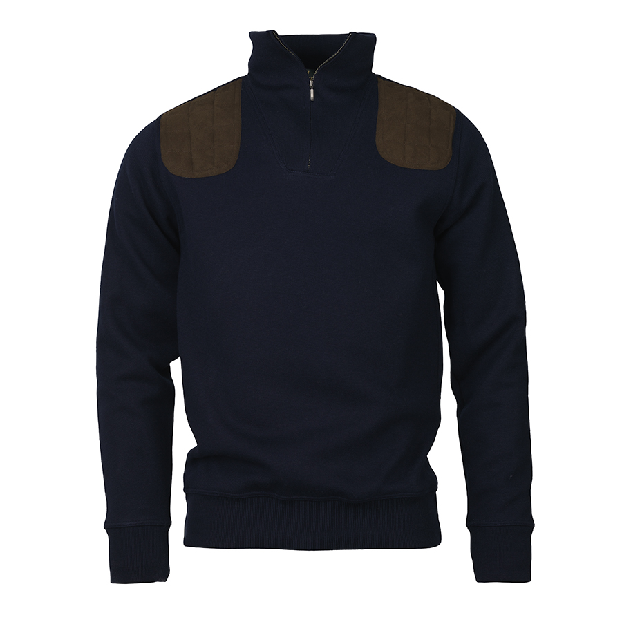 Pull Bleu coupe vent Windsor Sweater CTX Air Navy - Laksen