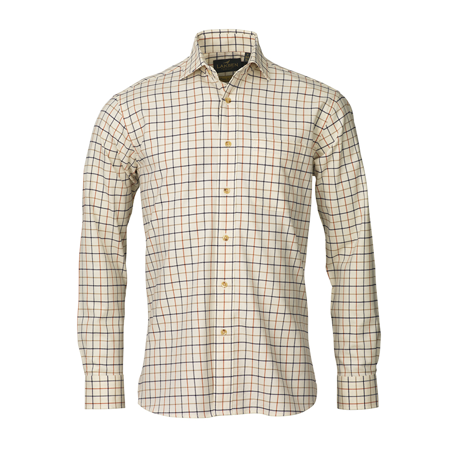 Chemise a carreaux Tommy Cotton Wool Shirt - Laksen