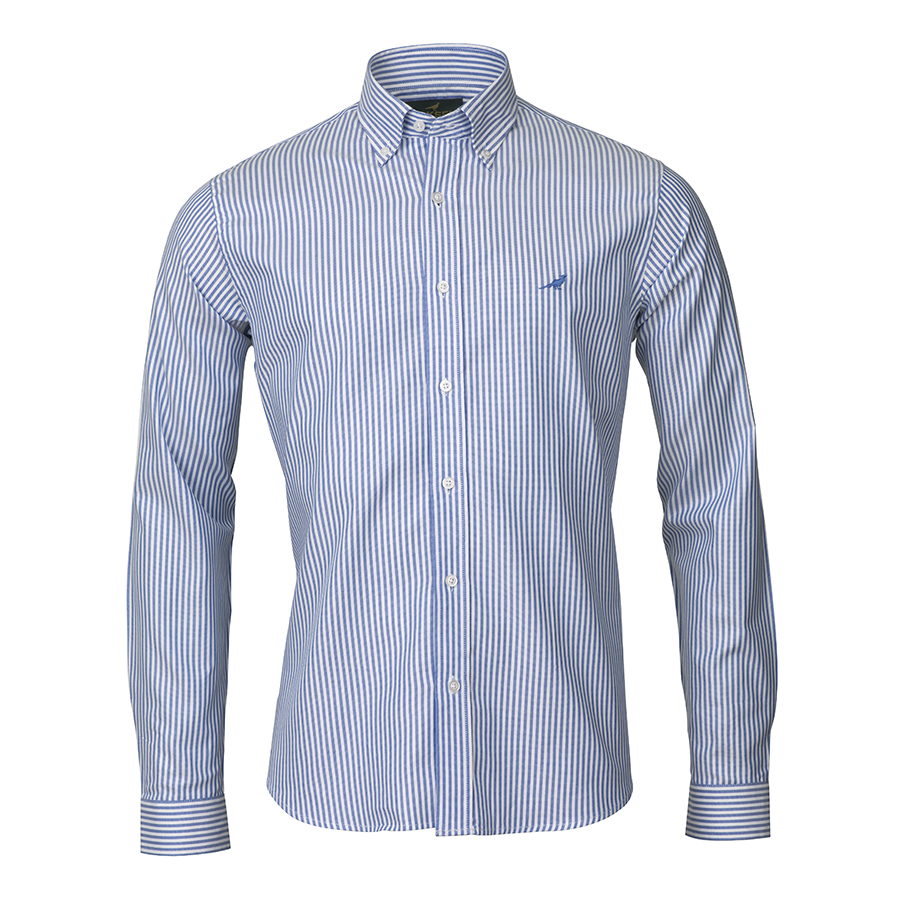 Chemise Eton Oxford Navy - Laksen