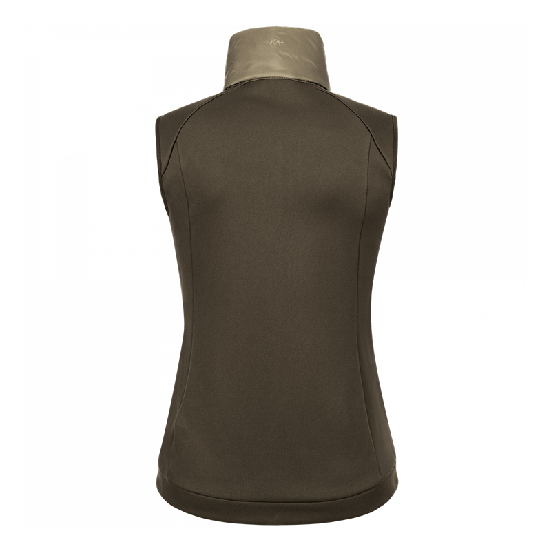 Blaser Gilet Di Segnalazione Da Caccia Pure Blaze Arancio - Leggero, Alta Visibilità, Taglia Unica Con Clip, Logo Argali