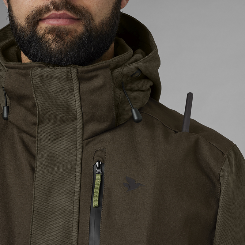 Gilet De Chasse Seeland Travo - Design Scandinave, Poches Cartouches, Doublure Mesh, Imperméable, Pour Chasseurs Professionnels