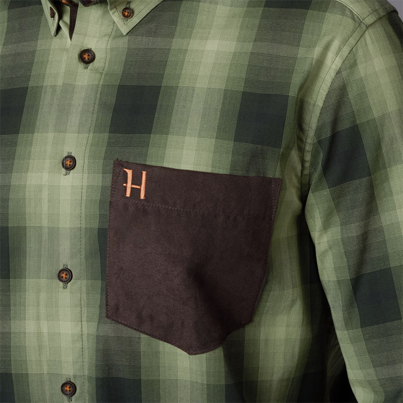 Chemise Verte Akkan Homme - Hrkila