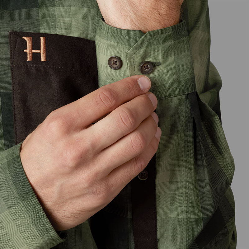 Chemise Verte Akkan Homme - Hrkila
