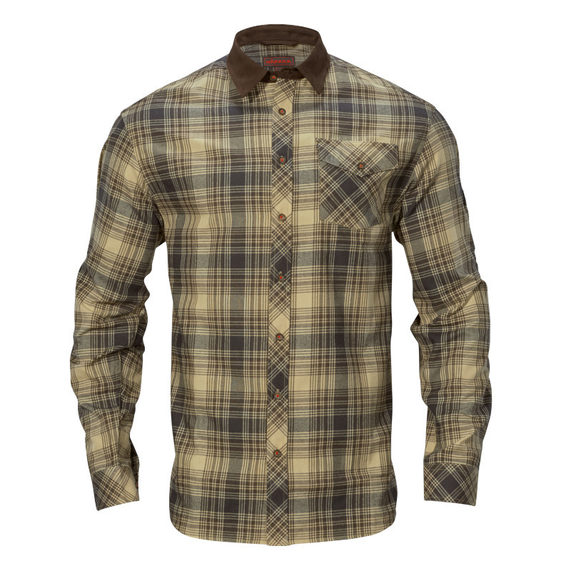 Chemise Driven Hunt Flannel Jaune - Hrkila