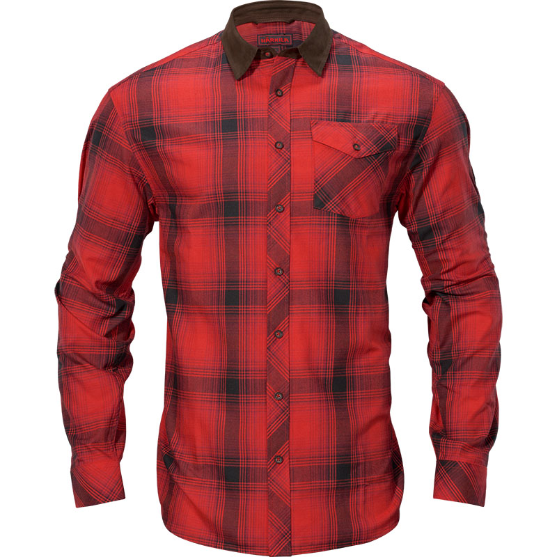 Chemise Driven Hunt Flannel Rouge - Hrkila