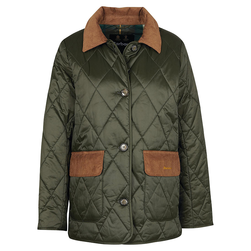 Veste Femme Bragar Quilt Verte - Barbour