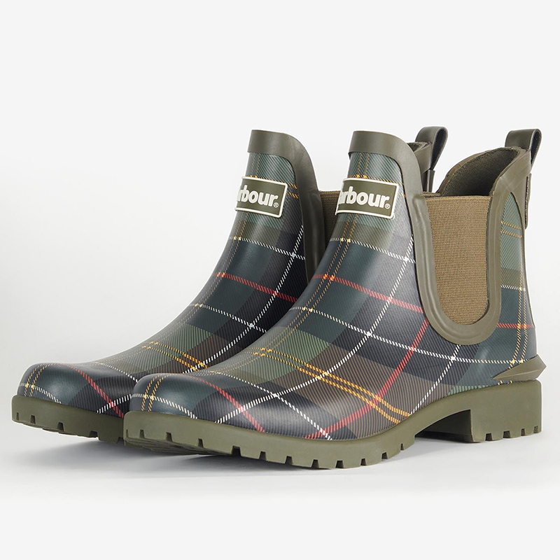 Boots Wilton Barbour Femme Tartan