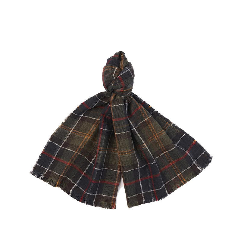 Echarpe Femme Montieth Tartan - Barbour