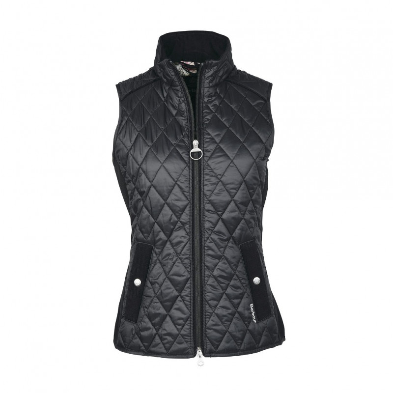 Gilet Noir Poppy Femme - Barbour