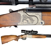 Occasion - Mixte 12/70 - 9.3x74r Krieghoff + Lunette Kahles Helia