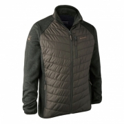 Doudoune Moor Homme Vert avec tricot