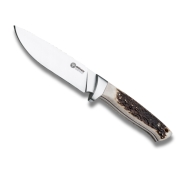 Couteau Hunter Stag en bois de cerf - Bker Plus