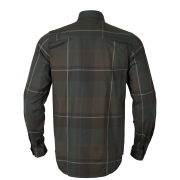 Chemise Akse L/S Shadow Brown check - Hrkila