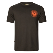 T-shirt Game S/S Shadow Brown wildboar - Hrkila