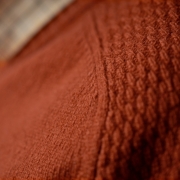Pull en laine mrinos Vincent Col en V Bombay Brown - Hrkila