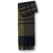 Echarpe Femme Maxine Tartan Olive Noir - Barbour