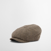 Casquette Fyne Tweed Baker Boy Brown - Barbour