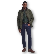 Veste matelasse Shoverler Quilted Jacket Olive - Barbour