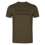 T-shirt Logo S/S Willow Green - H�rkila