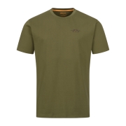 T-shirt Blaser Argali Badge T 26 - Dunkel Oliv Homme