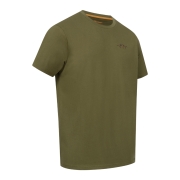 T-shirt Blaser Argali Badge T 26 - Dunkel Oliv Homme