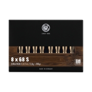 Munitions RWS 8x68 S EVO 13,0 g - 201 gr - Boite de 20