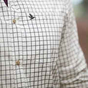 Chemise Seeland Oxford Shooting - Dark Saphire